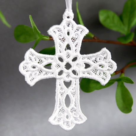 Easter Treasures - Cross (Lace)