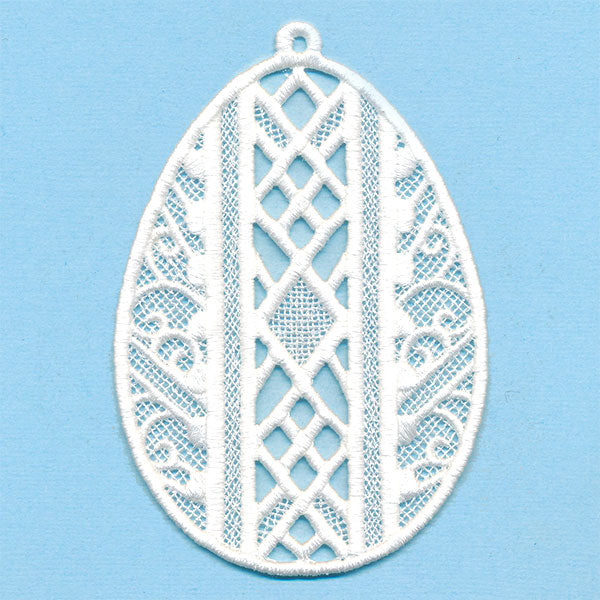Easter Treasures - Egg 1 (Lace)