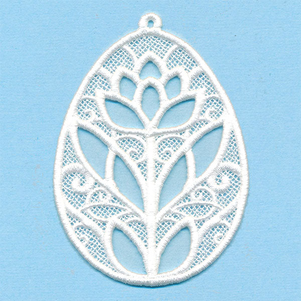 Easter Treasures - Egg 2 (Lace)