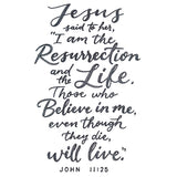 John 11:25 Scripture