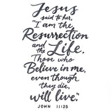John 11:25 Scripture