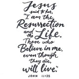 John 11:25 Scripture
