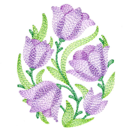 Truly Tulips Easter Egg