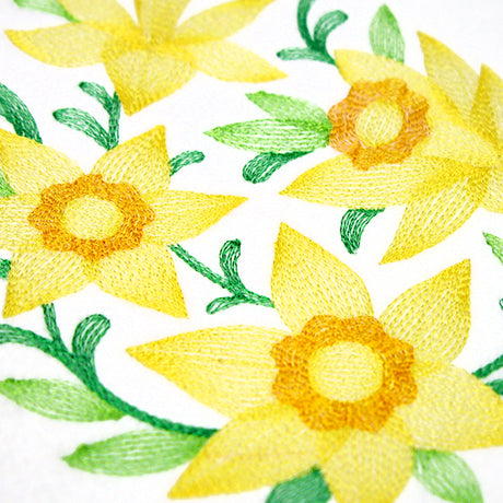 Delightful Daffodils Easter Egg