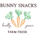 Bunny Snacks Market Sign