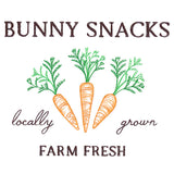 Bunny Snacks Market Sign