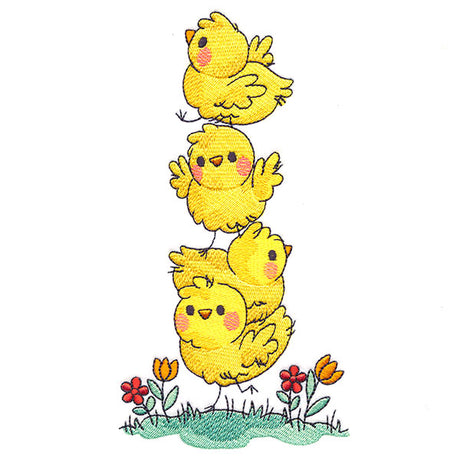 Spring Chicks Stack