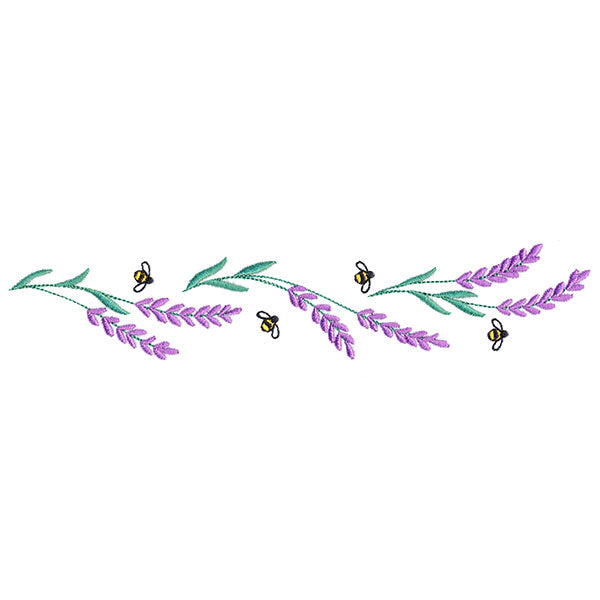 Bee & Lavender Border