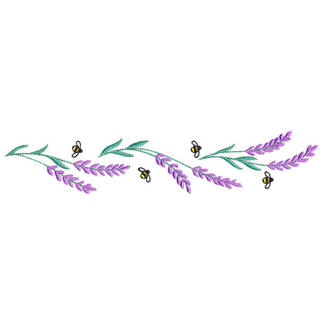 Bee & Lavender Border