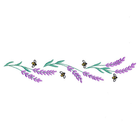Bee & Lavender Border