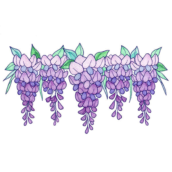 Joyous Draping Wisteria