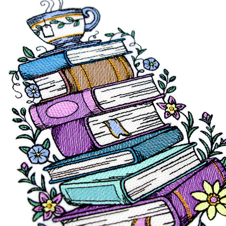 Your Cup of Tea Book Stack