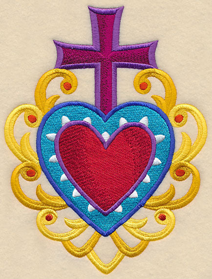 Heart and Cross Milagro
