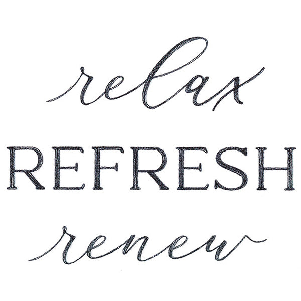 Relax Refresh Renew