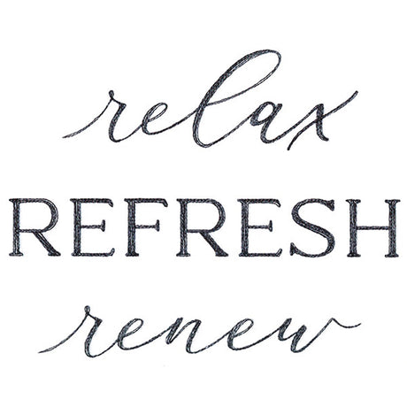 Relax Refresh Renew