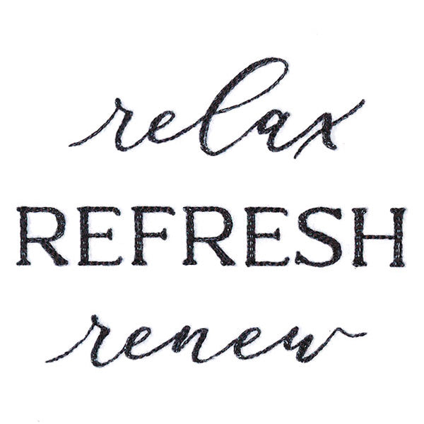 Relax Refresh Renew