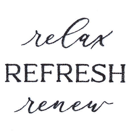 Relax Refresh Renew