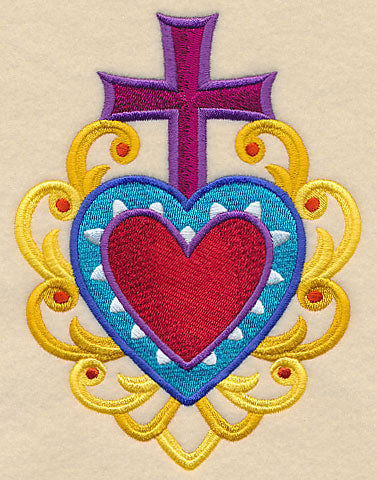 Heart and Cross Milagro