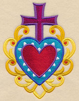 Heart and Cross Milagro
