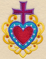 Heart and Cross Milagro