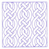 Classic Celtic Cable Square (Double Run)