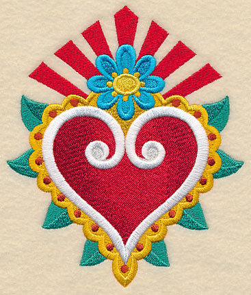 Heart and Flower Milagro