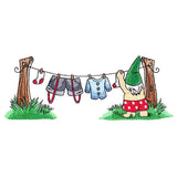 Magical Gnome Clothesline