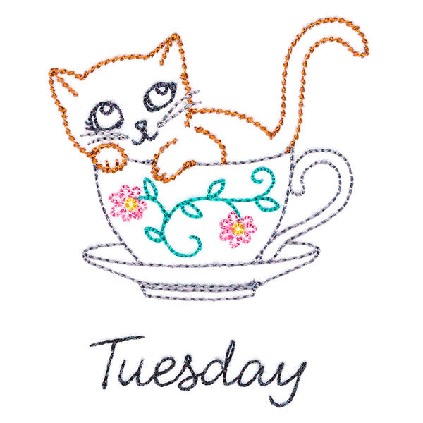 Cottage Kitty on Tuesday (Vintage)