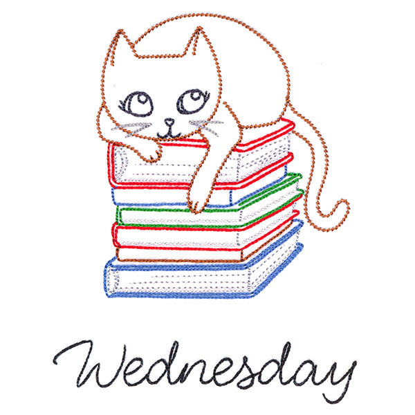 Cottage Kitty on Wednesday (Vintage)