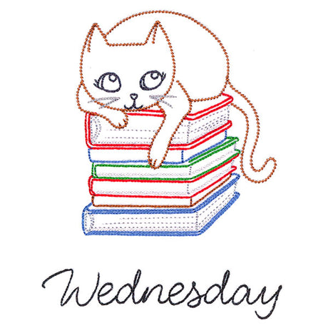 Cottage Kitty on Wednesday (Vintage)