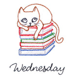 Cottage Kitty on Wednesday (Vintage)