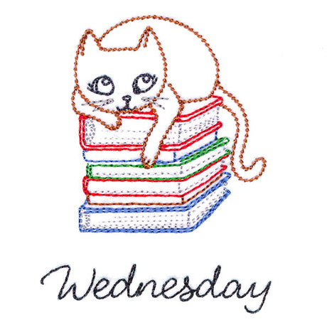 Cottage Kitty on Wednesday (Vintage)