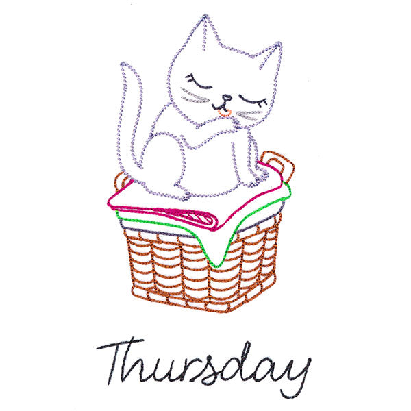 Cottage Kitty on Thursday (Vintage)