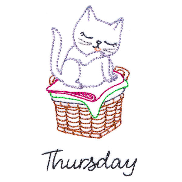 Cottage Kitty on Thursday (Vintage)