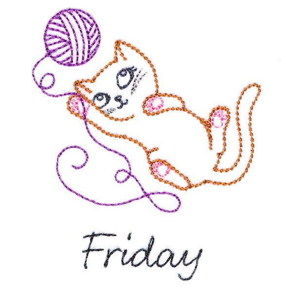 Cottage Kitty on Friday (Vintage)