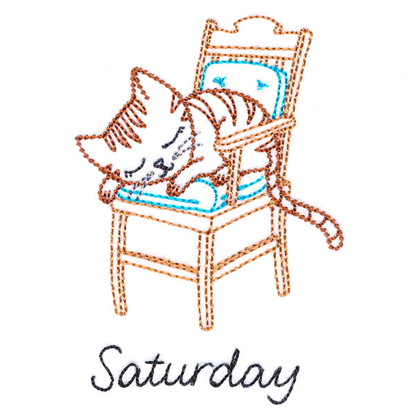 Cottage Kitty on Saturday (Vintage)