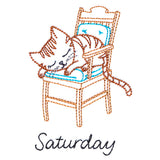 Cottage Kitty on Saturday (Vintage)