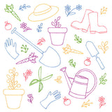 Gardening Fun Square