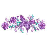 Flutter and Flowers Border