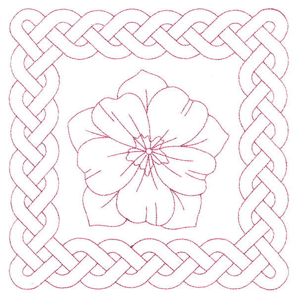 Knotwork and Blooms - Cosmos (Double Run)