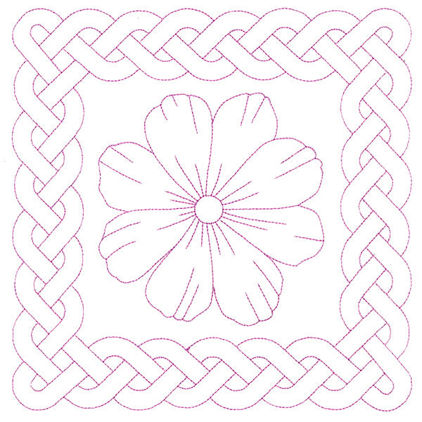 Knotwork and Blooms -  Rabelera (Double Run)