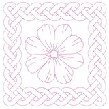 Knotwork and Blooms -  Rabelera (Double Run)