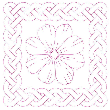 Knotwork and Blooms -  Rabelera (Double Run)