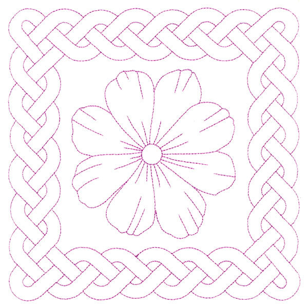 Knotwork and Blooms -  Rabelera (Double Run)