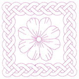 Knotwork and Blooms -  Rabelera (Double Run)