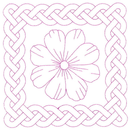 Knotwork and Blooms -  Rabelera (Double Run)