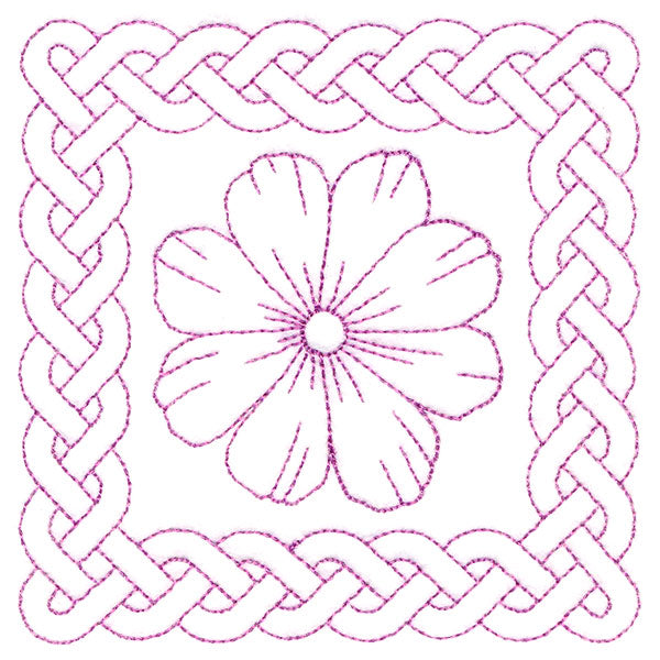 Knotwork and Blooms -  Rabelera (Double Run)