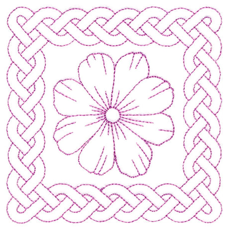 Knotwork and Blooms -  Rabelera (Double Run)