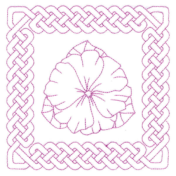 Knotwork and Blooms - Primrose (Double Run)