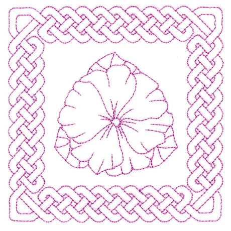 Knotwork and Blooms - Primrose (Double Run)